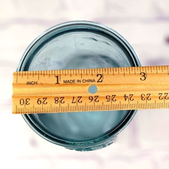 Authentic 100% Recycled Blue Glass - Picture 5 of 5